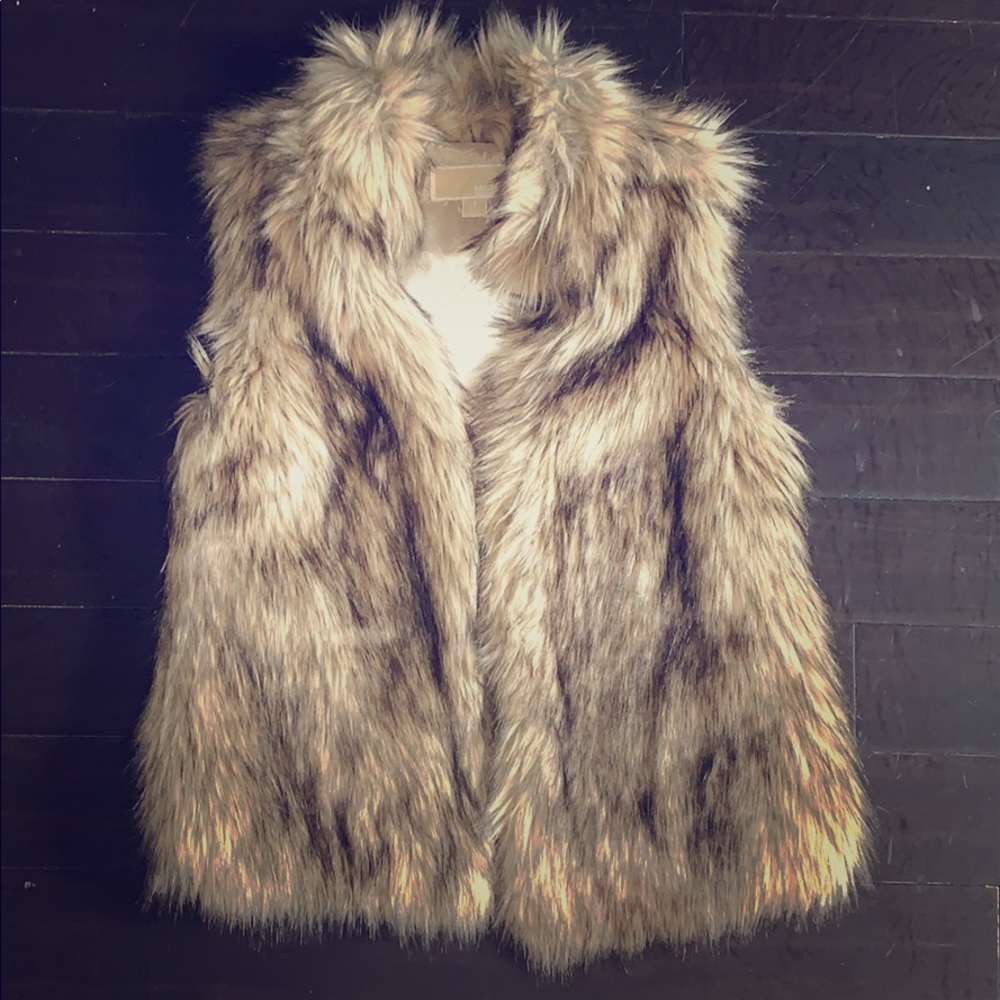Michael Kors Faux Fur Vest